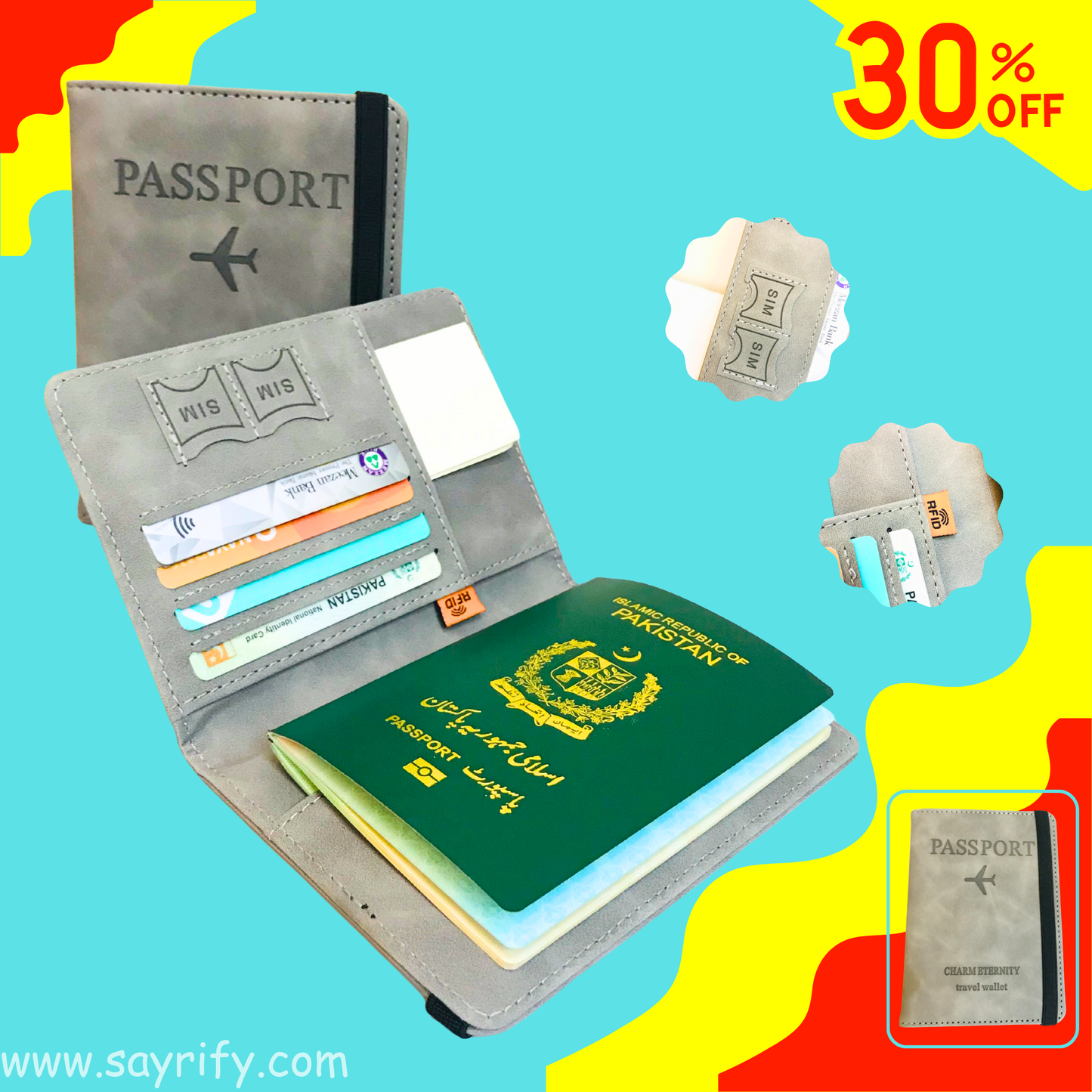Travel Passport Wallet
