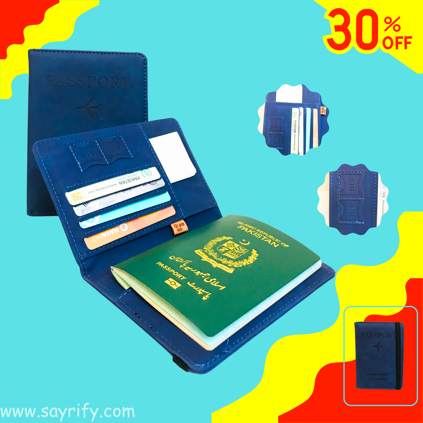 Travel Passport Wallet