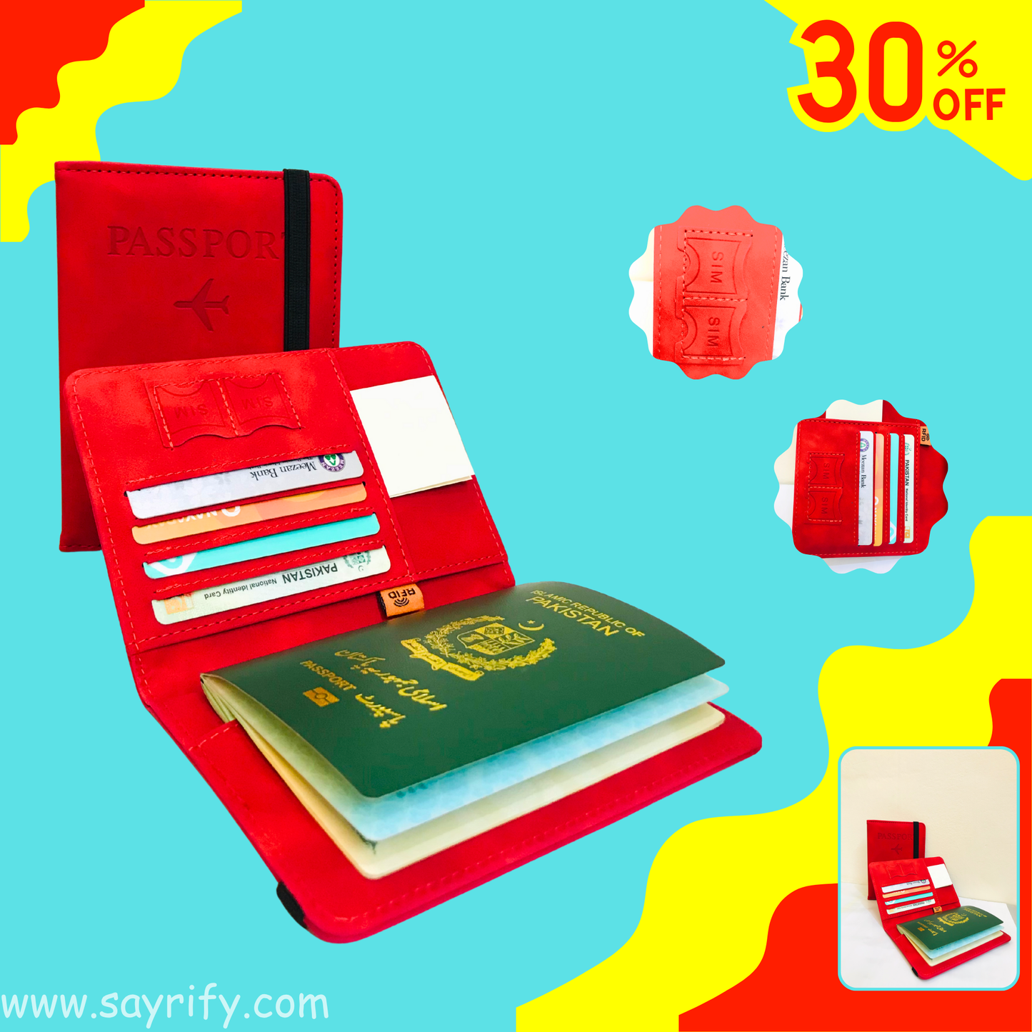 Travel Passport Wallet