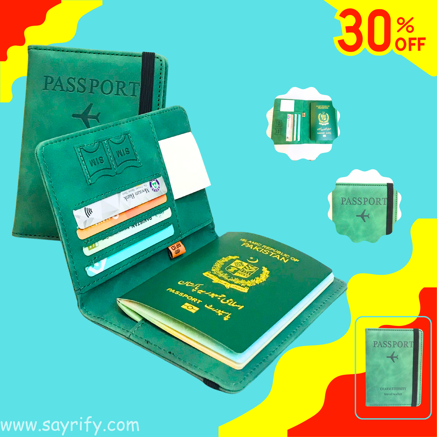 Travel Passport Wallet