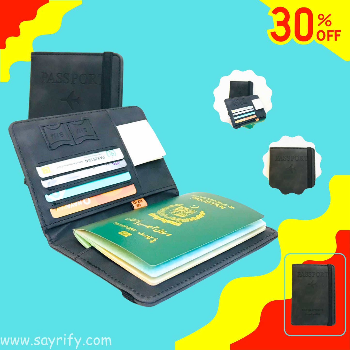 Travel Passport Wallet
